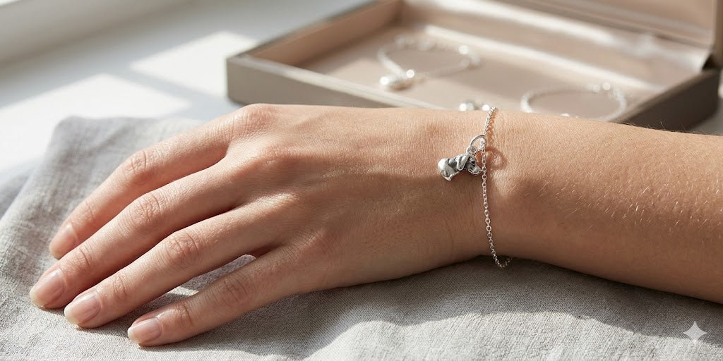 Vizsla Charm Jewelry Sterling Silver Handmade Dog Charm VZ6H-C