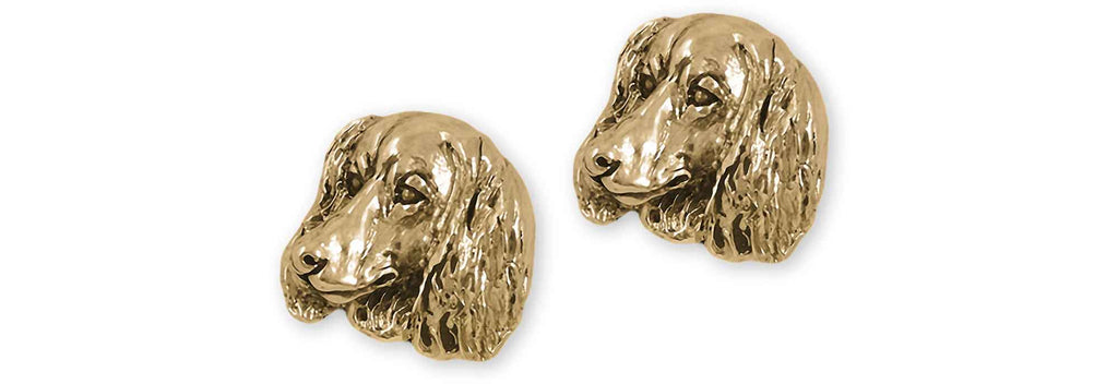 Dachshund Charms Dachshund Cufflinks 14k Gold Vermeil Longhair Dachshund Jewelry Dachshund jewelry