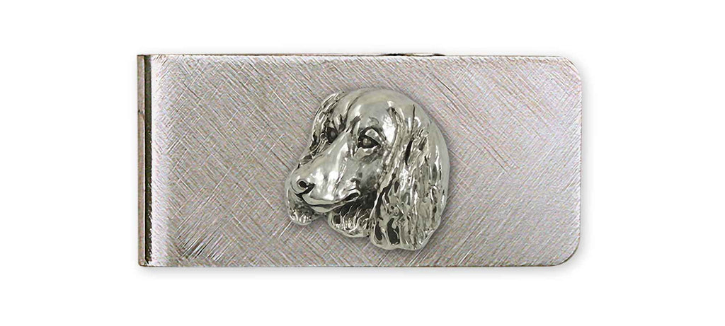 Dachshund Charms Dachshund Money Clip Sterling Silver And Stainless Steel Longhair Dachshund Jewelry Dachshund jewelry