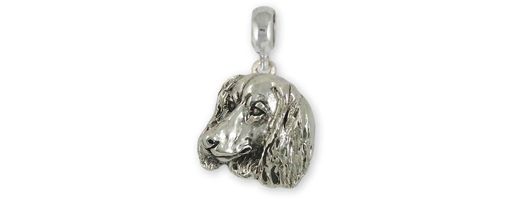 Dachshund Charms Dachshund Charm Slide Sterling Silver Longhair Dachshund Jewelry Dachshund jewelry