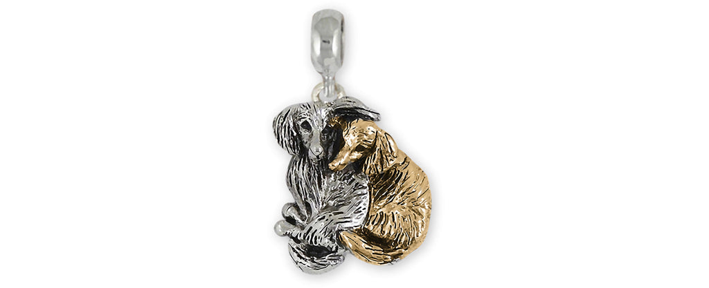 Dachshund Pandora Charms Dachshund Pandora Charm Slide 14k Gold Vermeil Long Hair Dachshund Jewelry Dachshund Pandora jewelry