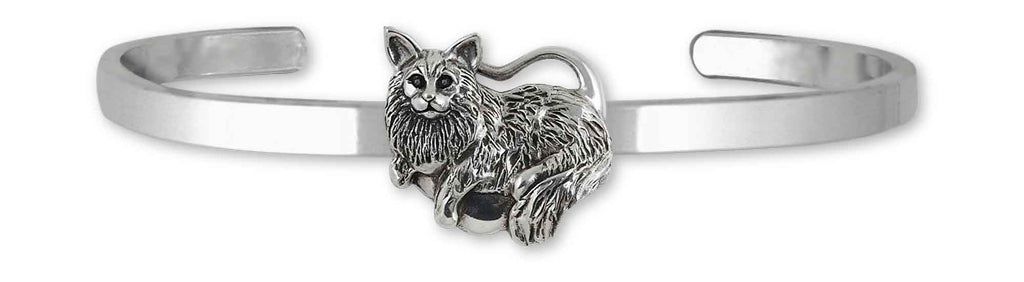 Maine Coon Charms Maine Coon Bracelet Sterling Silver Maine Coon Jewelry Maine Coon jewelry