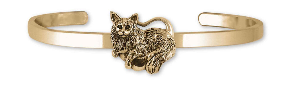 Maine Coon Charms Maine Coon Bracelet 14k Gold Vermeil Maine Coon Jewelry Maine Coon jewelry