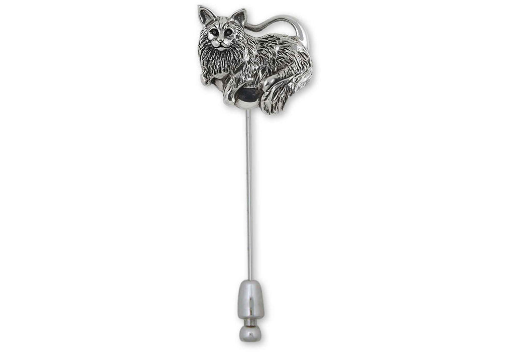 Maine Coon Charms Maine Coon Brooch Pin Sterling Silver Maine Coon Jewelry Maine Coon jewelry