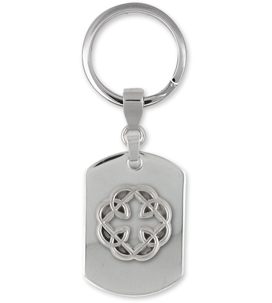 Celtic Cross Knot Father And Daughter Cross Charms Celtic Cross Knot Father And Daughter Cross Key Ring Sterling Silver And Stainless Steel Celtic Cross Jewelry Celtic Cross Knot Father And Daughter Cross jewelry