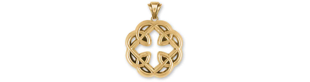 Celtic Cross Knot Father And Daughter Cross Charms Celtic Cross Knot Father And Daughter Cross Pendant 14k Gold Vermeil Celtic Cross Jewelry Celtic Cross Knot Father And Daughter Cross jewelry