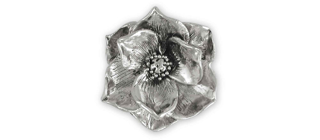 Magnolia Pendant Jewelry Sterling Silver Handmade Flower Pendant MG3-CS