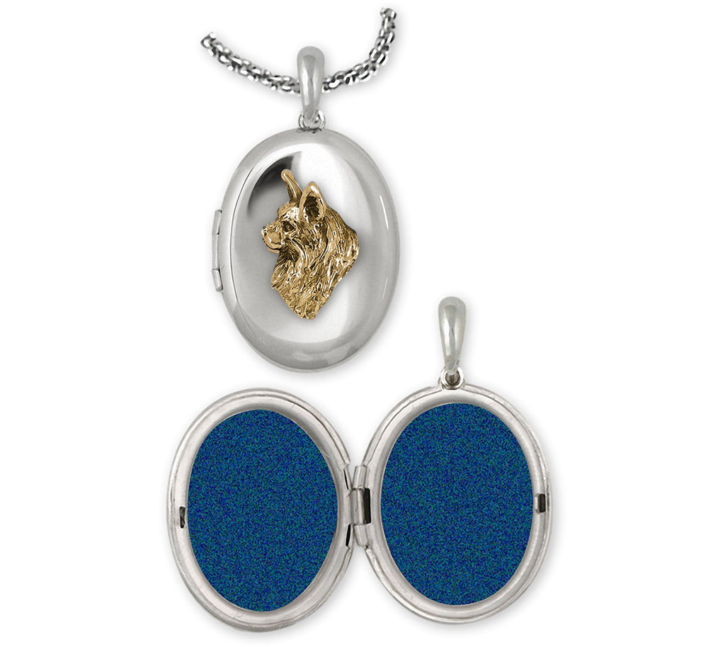 Maine Coon Charms Maine Coon Photo Locket Silver And 14k Gold Maine Coon Cat Jewelry Maine Coon jewelry