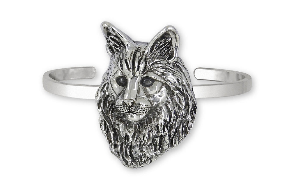 Maine Coon Charms Maine Coon Bracelet Sterling Silver Maine Coon Jewelry Maine Coon jewelry