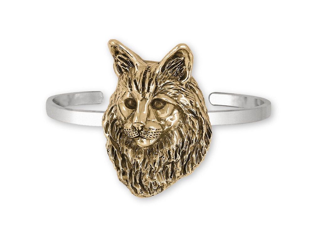 Maine Coon Charms Maine Coon  14k Gold Vermeil Maine Coon Jewelry Maine Coon jewelry