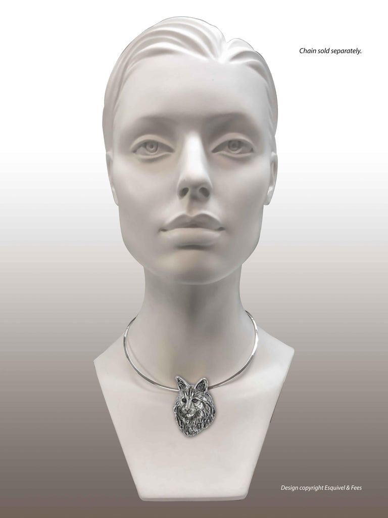 Maine Coon Pendant Sterling Silver Handmade Maine Coon Jewelry  MN17-P