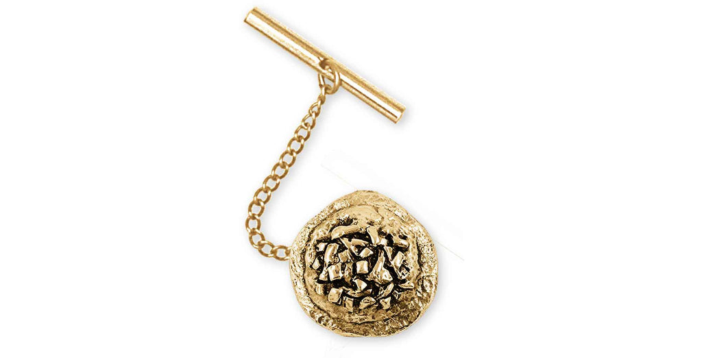 Taco Charms Taco Tie Tack Yellow Bronze Tostada Jewelry Taco jewelry