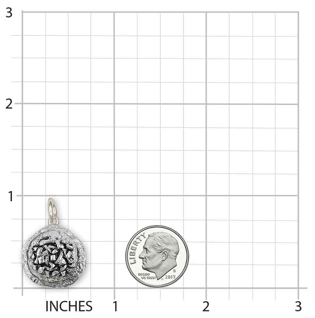 Taco Charm Sterling Silver Food Charm Taco Bracelet Charm Gift MX1-C