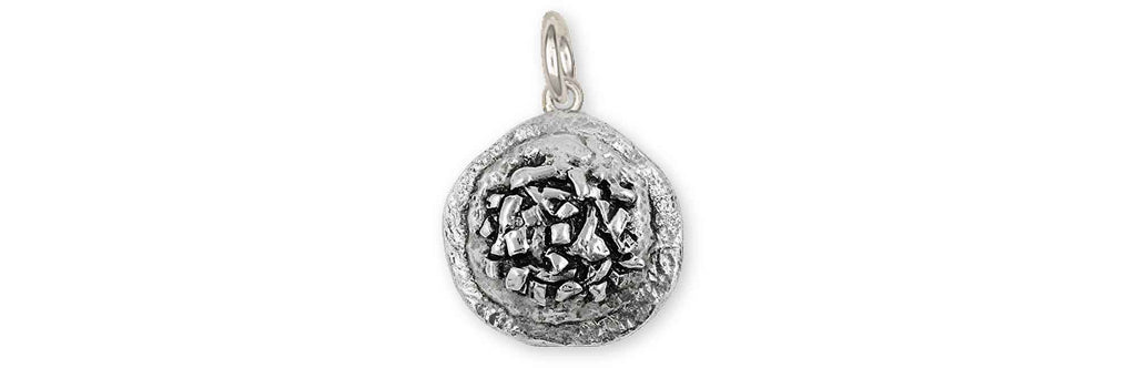 Taco Charms Taco Charm Sterling Silver Tostada Jewelry Taco jewelry