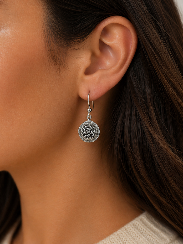 Taco Earrings Sterling Silver Food Tostada Earrings Novelty Gift MX1-E