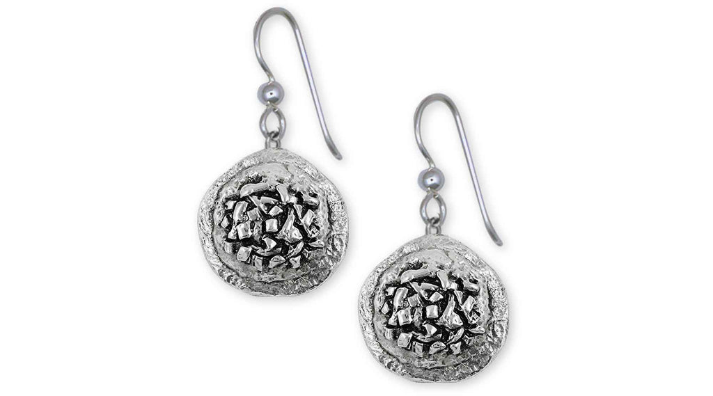 Taco Charms Taco Earrings Sterling Silver Tostada Jewelry Taco jewelry