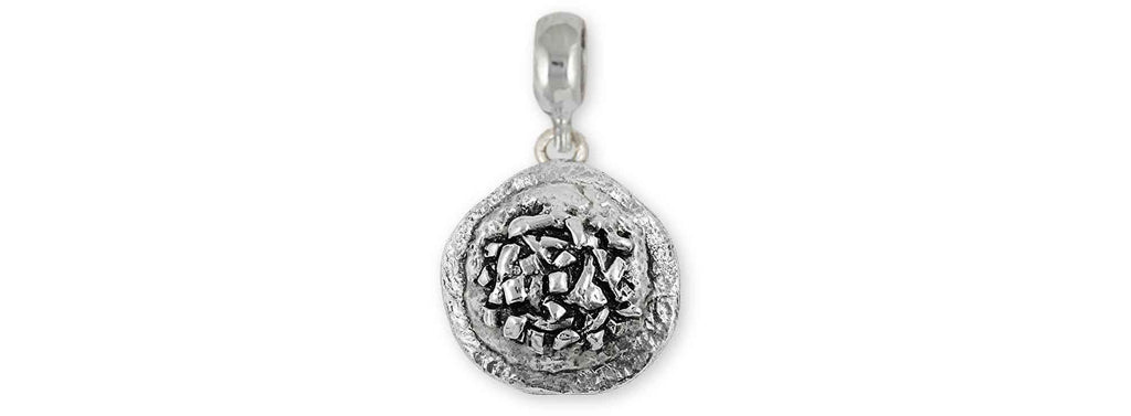 Taco Charms Taco Charm Slide Sterling Silver Tostada Jewelry Taco jewelry