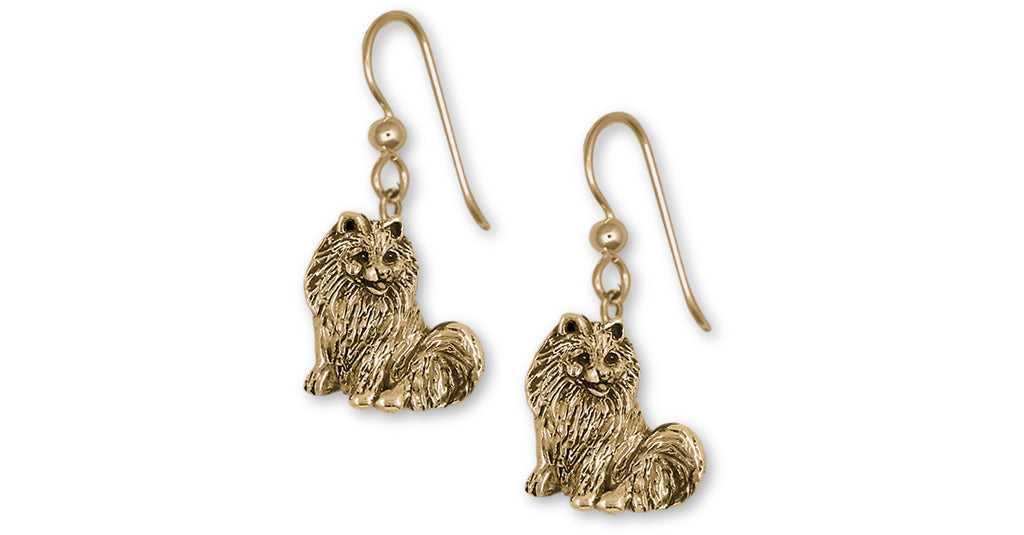 Pomeranian Charms Pomeranian  14k Gold Vermeil Pomeranian Jewelry Pomeranian jewelry