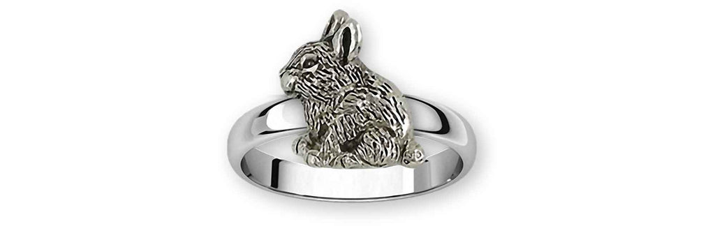 Rabbit Charms Rabbit Ring Sterling Silver Bunny Rabbit Jewelry Rabbit jewelry