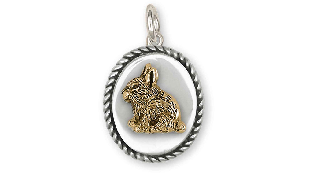 Rabbit Charms Rabbit Charm 14k Gold Vermeil And Sterling Silver Bunny Rabbit Jewelry Rabbit jewelry
