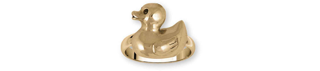 Rubber Ducky Charms Rubber Ducky Ring 14k Yellow Gold Rubber Ducky Jewelry Rubber Ducky jewelry