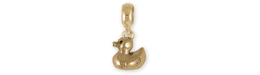 Rubber Ducky Pandora Charms Rubber Ducky Pandora Charm Slide 14k Yellow Gold Rubber Ducky Jewelry Rubber Ducky Pandora jewelry