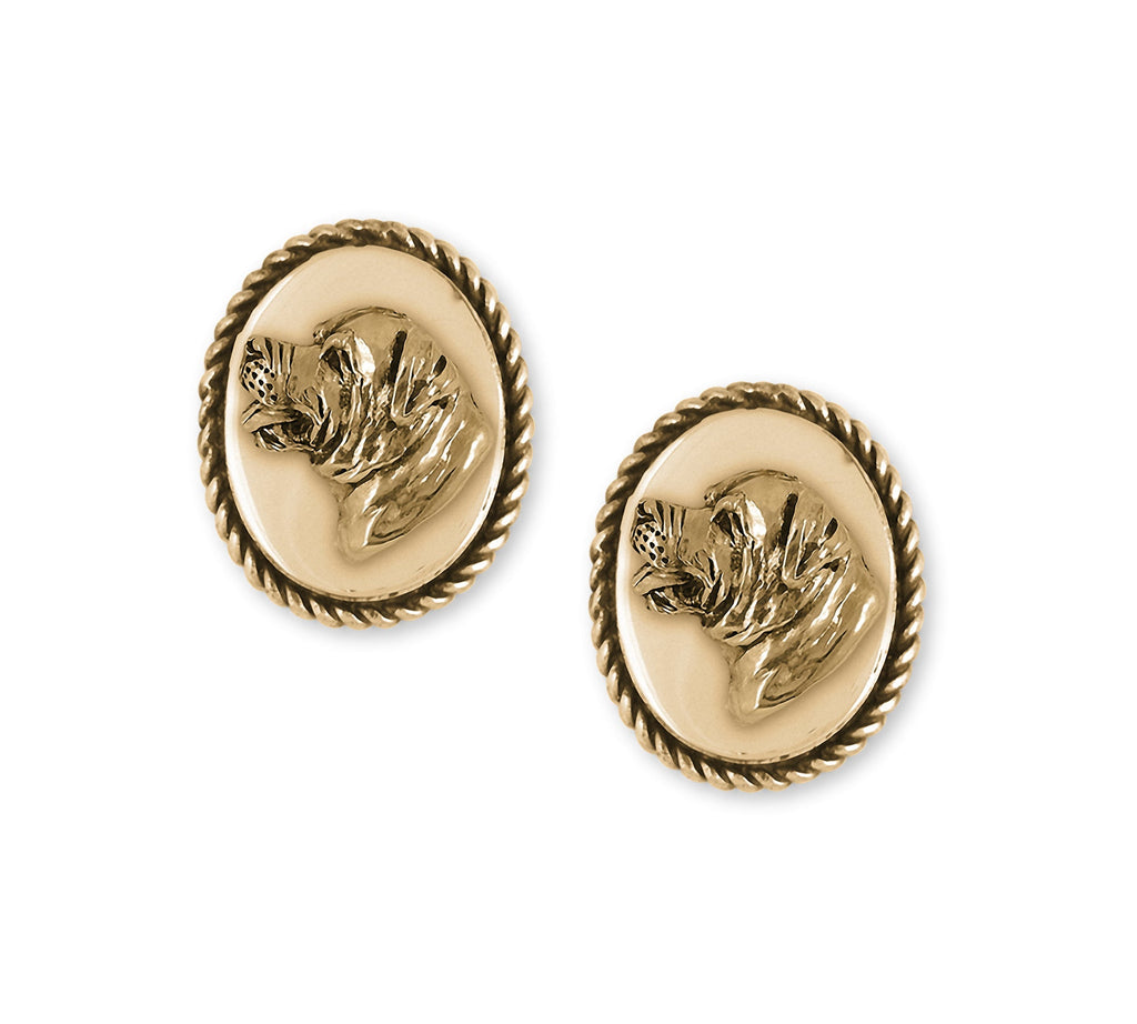 Rottweiler Charms Rottweiler Cufflinks 14k Gold Vermeil Rottweiler Rottie Jewelry Rottweiler jewelry