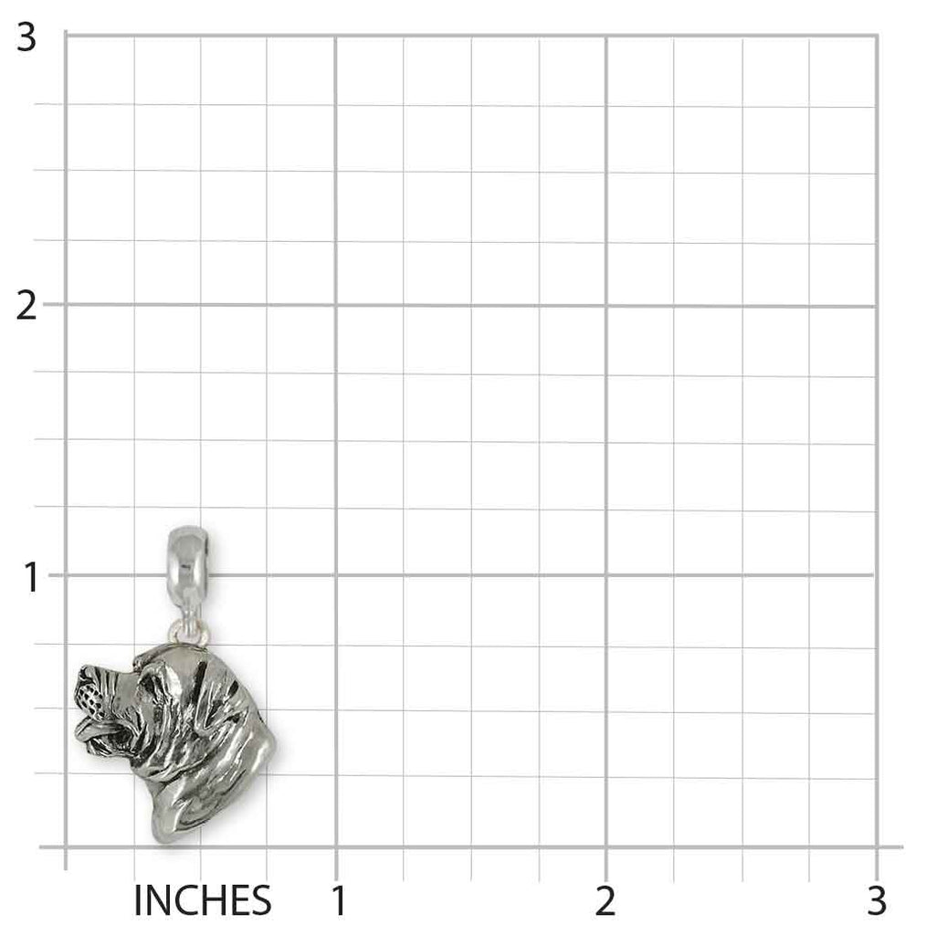 Rottweiler Pandora Charm Slide Sterling Silver Handmade Rottweiler Rottie Jewelry This Charm Will Fit A Pandora® Slide Bracelet RTW2-PNS
