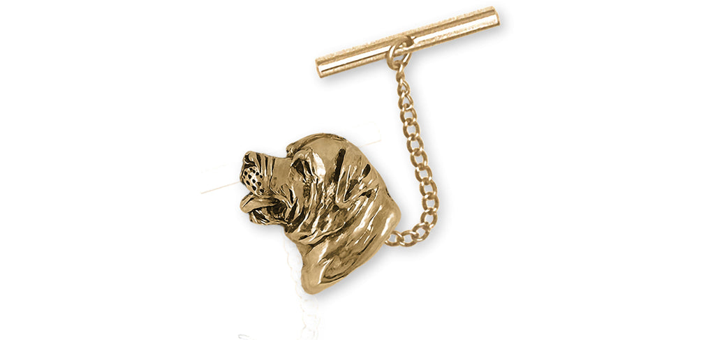 Rottweiler Charms Rottweiler Tie Tack 14k Gold Vermeil Rottweiler Rottie Jewelry Rottweiler jewelry