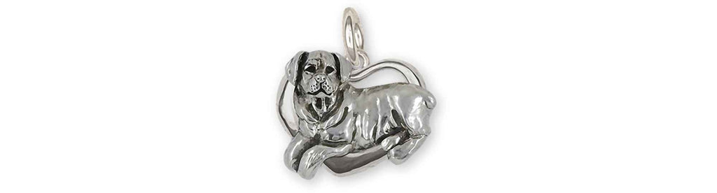 Rottweiler Charms Rottweiler Charm Sterling Silver Rottie Jewelry Rottweiler jewelry