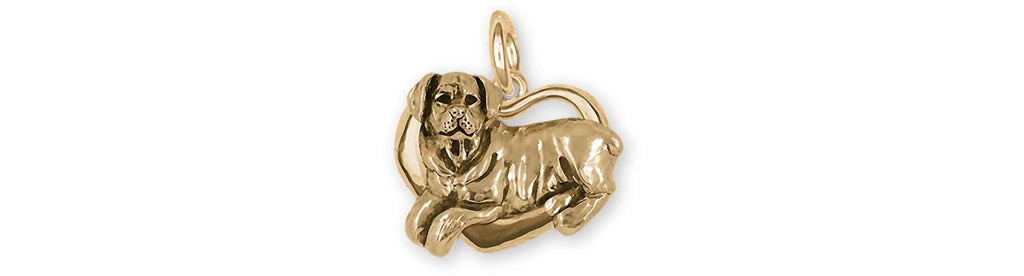 Rottweiler Charms Rottweiler Charm 14k Yellow Gold Rottie Jewelry Rottweiler jewelry