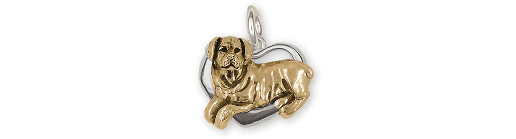 Rottweiler Charms Rottweiler Charm 14k Gold Vermeil Rottie Jewelry Rottweiler jewelry