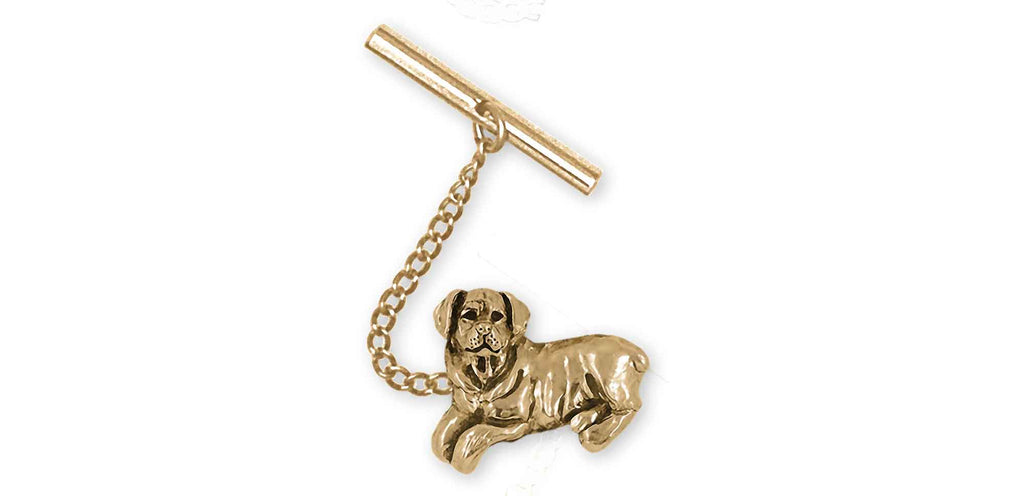 Rottweiler Charms Rottweiler Tie Tack 14k Gold Vermeil Rottie Jewelry Rottweiler jewelry