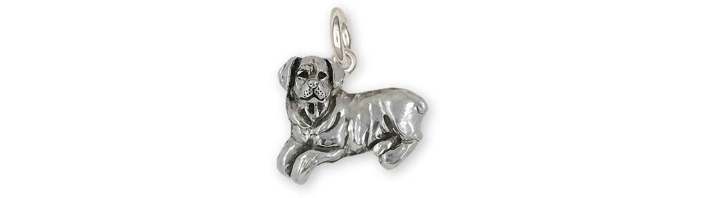 Rottweiler Charms Rottweiler Charm Sterling Silver Rottie Jewelry Rottweiler jewelry