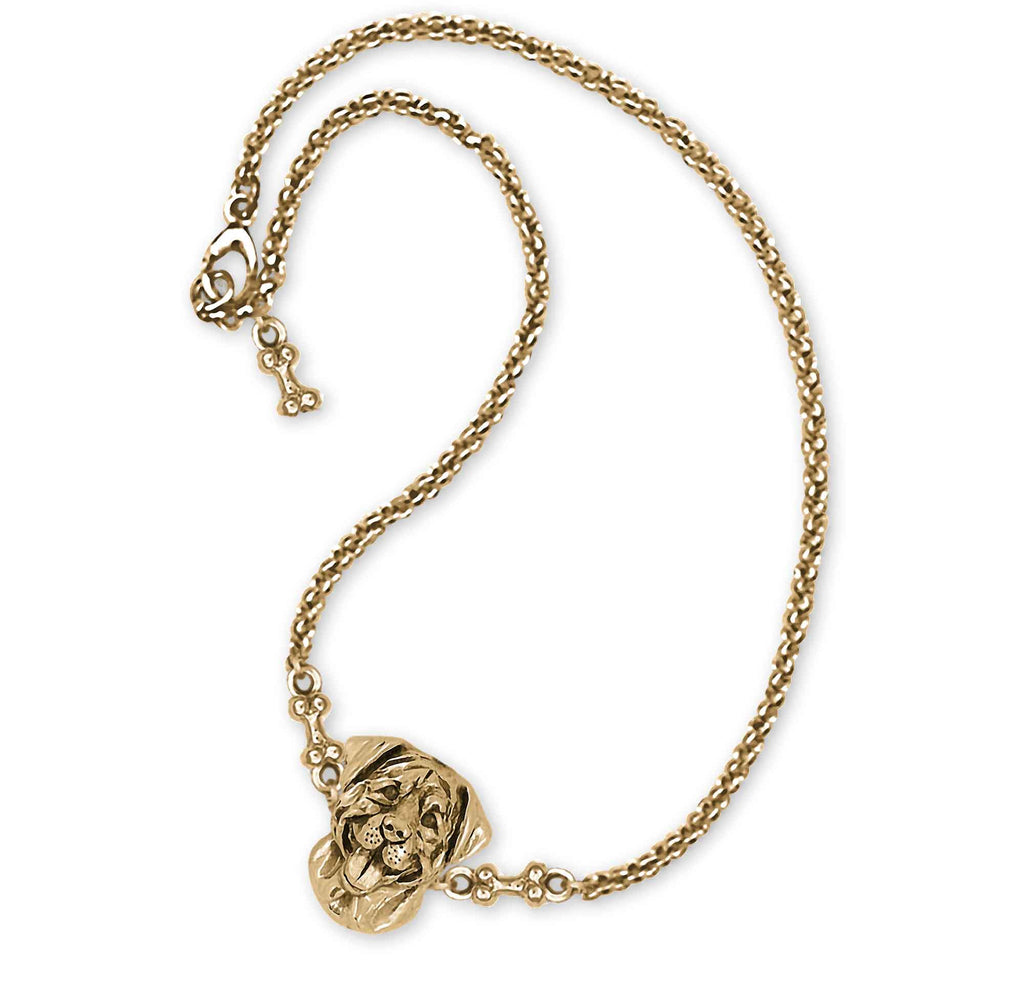 Rottweiler Charms Rottweiler Ankle Bracelet 14k Gold Vermeil Rottweiler Jewelry Rottweiler jewelry