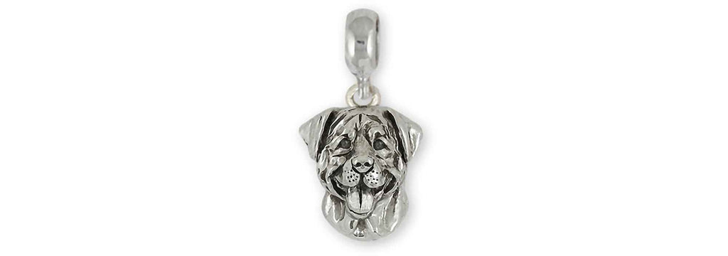 Rottweiler Pandora Charms Rottweiler Pandora Charm Slide Sterling Silver Rottweiler Jewelry Rottweiler Pandora jewelry