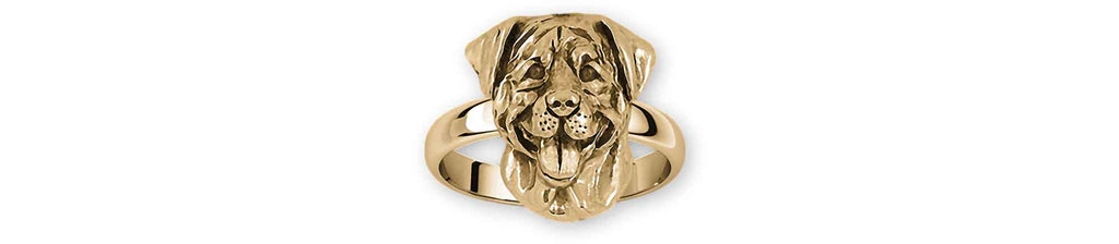 Rottweiler Charms Rottweiler Ring 14k Yellow Gold Rottweiler Jewelry Rottweiler jewelry