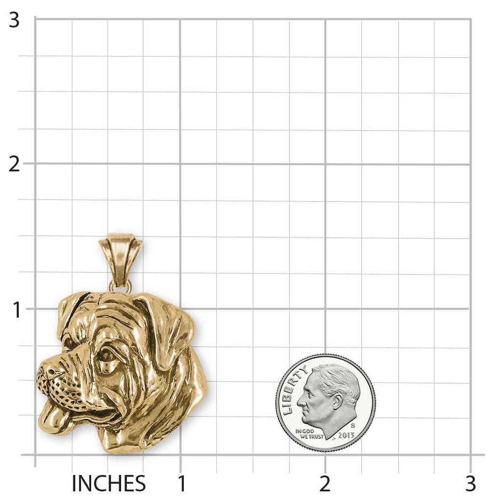 Rottweiler   Handmade Rottweiler Jewelry  RW5-PVM