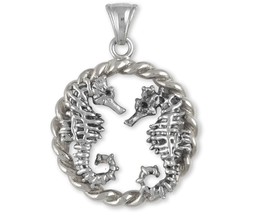 Seahorse Charms Seahorse Pendant Sterling Silver Seahorse Jewelry Seahorse jewelry