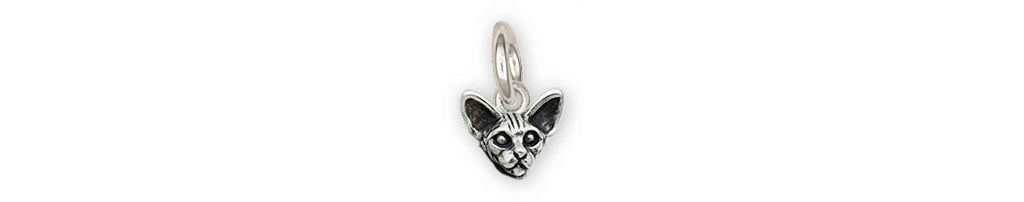 Sphynx Cat Charms Sphynx Cat Charm Sterling Silver Cat Jewelry Sphynx Cat jewelry