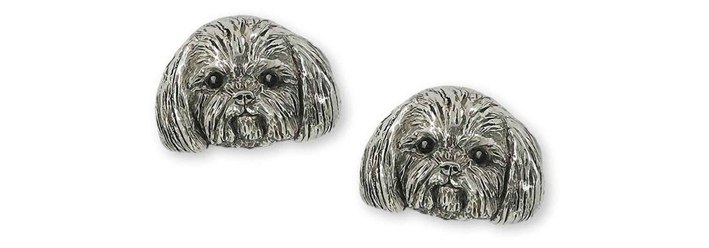 Shih Tzu Charms Shih Tzu Cufflinks Sterling Silver Shih Tzu Jewelry Shih Tzu jewelry