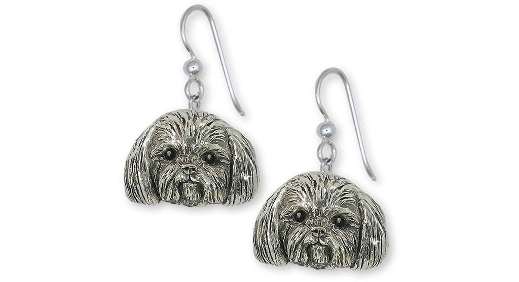 Shih Tzu Charms Shih Tzu Earrings Sterling Silver Shih Tzu Jewelry Shih Tzu jewelry