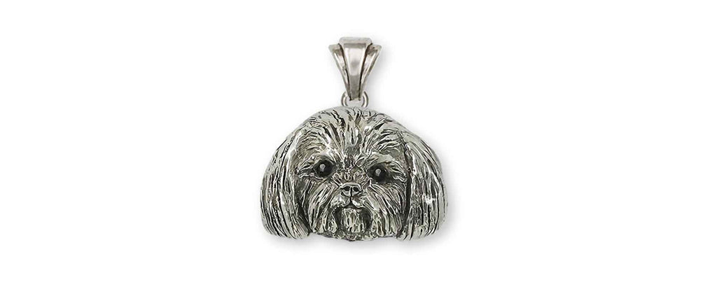 Shih Tzu Charms Shih Tzu Pendant Sterling Silver Shih Tzu Jewelry Shih Tzu jewelry