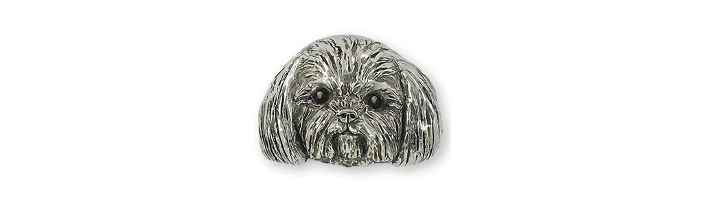 Shih Tzu Charms Shih Tzu Ring Sterling Silver Shih Tzu Jewelry Shih Tzu jewelry