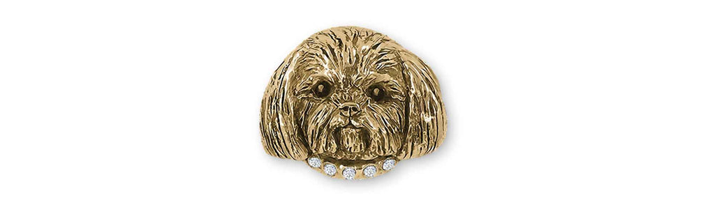 Shih Tzu Charms Shih Tzu Ring 14k Gold Vermeil Shih Tzu Jewelry Shih Tzu jewelry