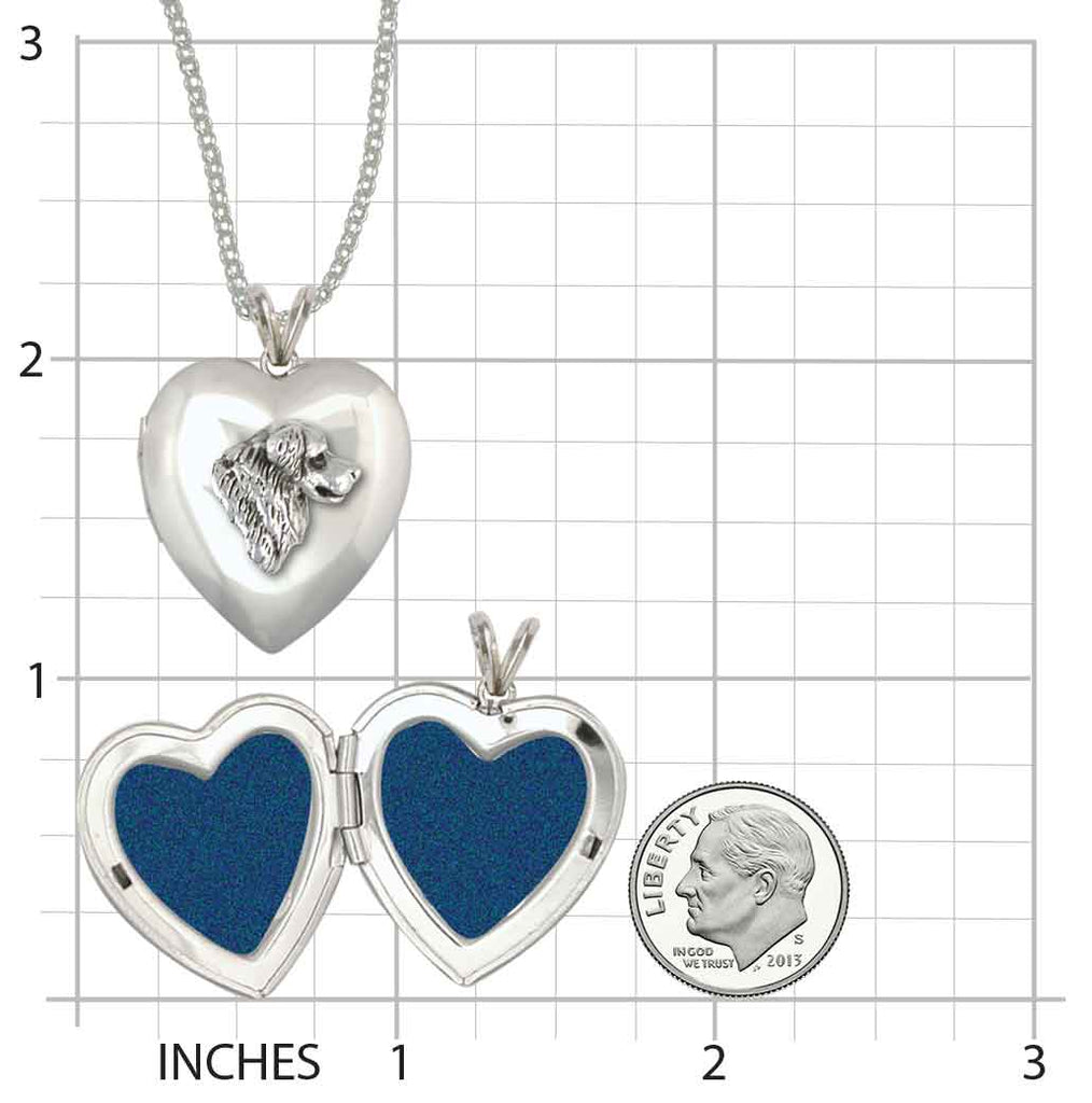 Bernese Mountain Dog Photo Locket Jewelry Sterling Silver Handmade Dog Photo Locket BMD2H-T
