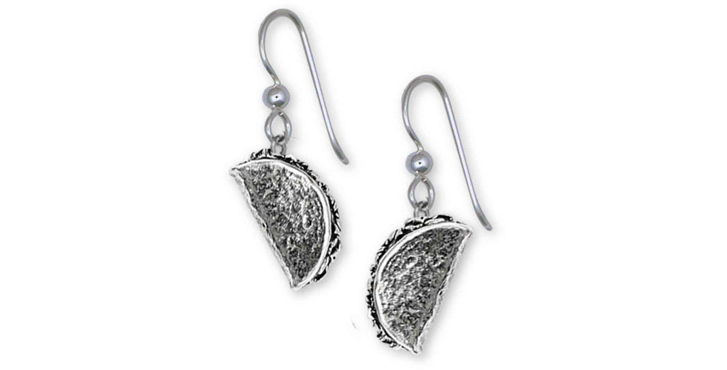 Taco Charms Taco Earrings Sterling Silver Taco Jewelry Taco jewelry