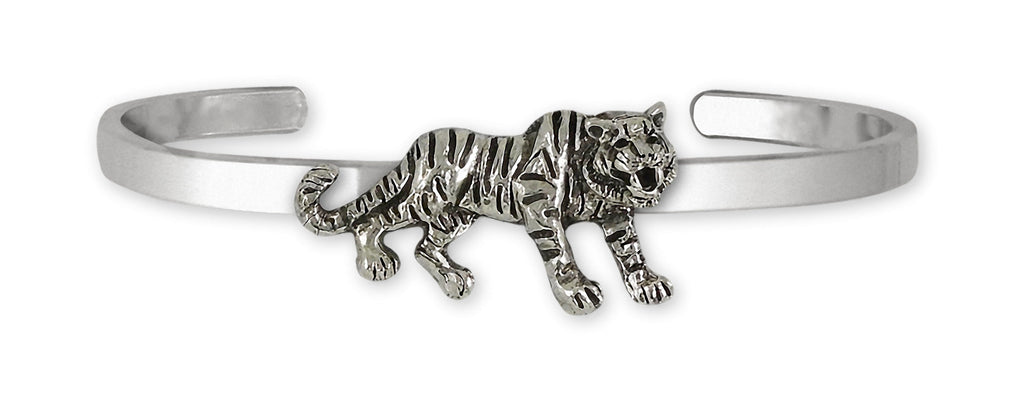 Tiger Charms Tiger Bracelet Sterling Silver Tiger Jewelry Tiger jewelry