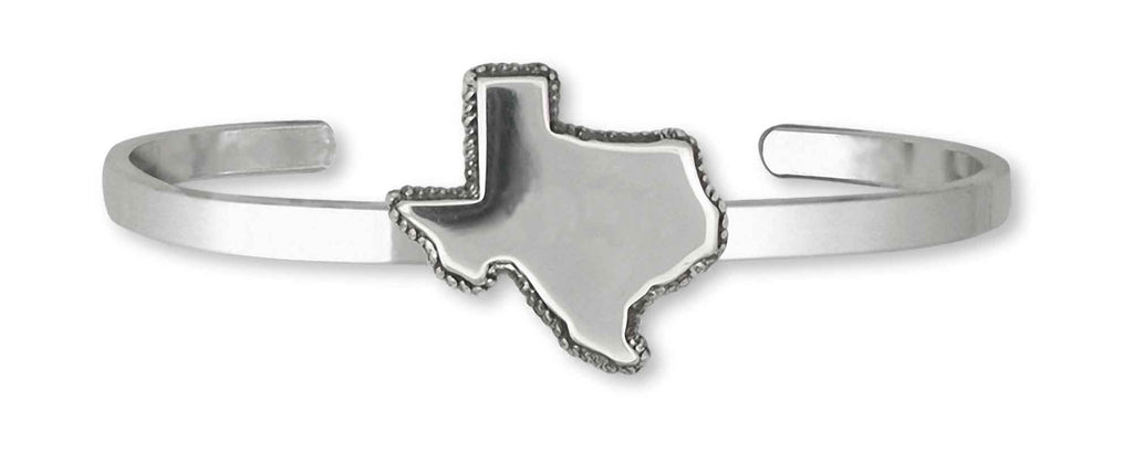 Texas Charms Texas Bracelet Sterling Silver State Of Texas Jewelry Texas jewelry