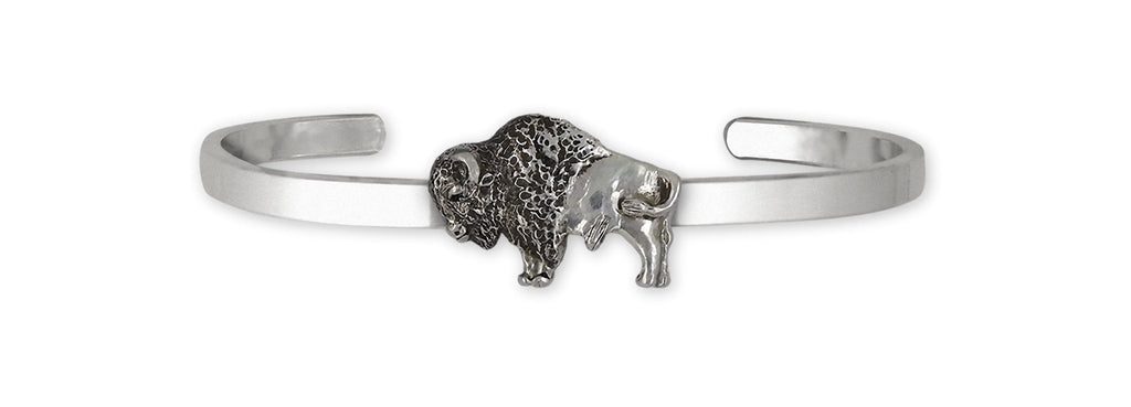 Bison Charms Bison Bracelet Sterling Silver Bison And Buffalo Jewelry Bison jewelry